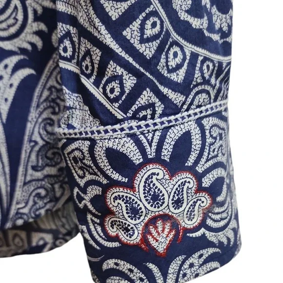 Robert Graham Luxe Paisley Print Button-Down Shirt‎ Men's Designer Fashion XL